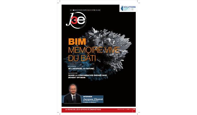 Magazine j3e n°838 – BIM, MEMOIRE VIVE DU BÂTI