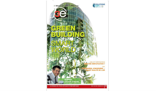 Magazine j3e 839 - GREEN BUILDING, SMART WORLD - Novembre 2015