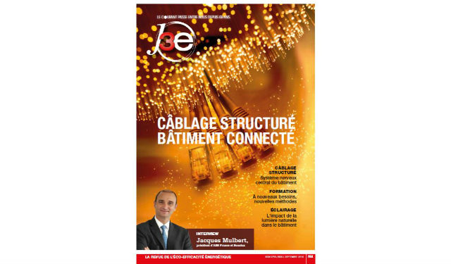 J3e Septembre - CÂBLAGE STRUCTURÉ, BÂTIMENT CONNECTÉ - FORMATION - ÉCLAIRAGE