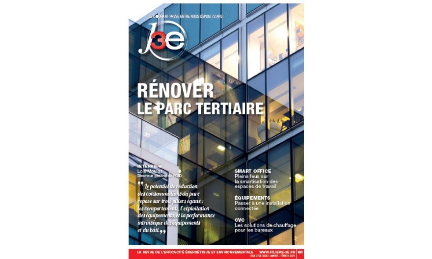 J3E janvier-février 2021 : Rénover le parc tertiaire