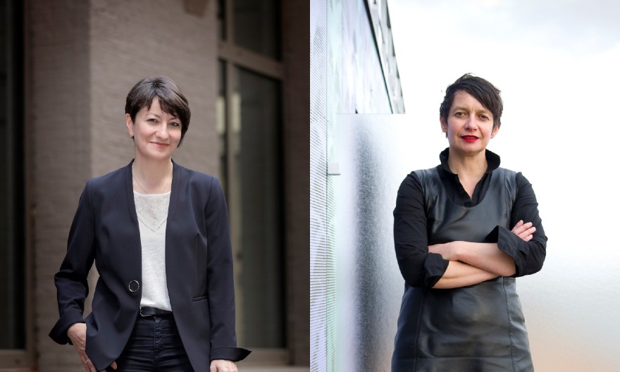 Prudence Soto, directrice générale de Sauter Régulation SAS et Anne-Françoise Jumeau, directrice de l’agence Anne-Françoise Jumeau Architectes (AFJA)